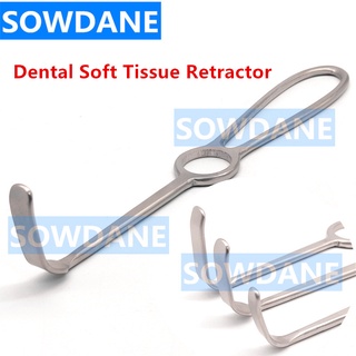 1 piece Dental Implant Soft Tissue Retractor Cheek Retractor Tissue Surgery Retractors Stainless Steel Surgical Instrume