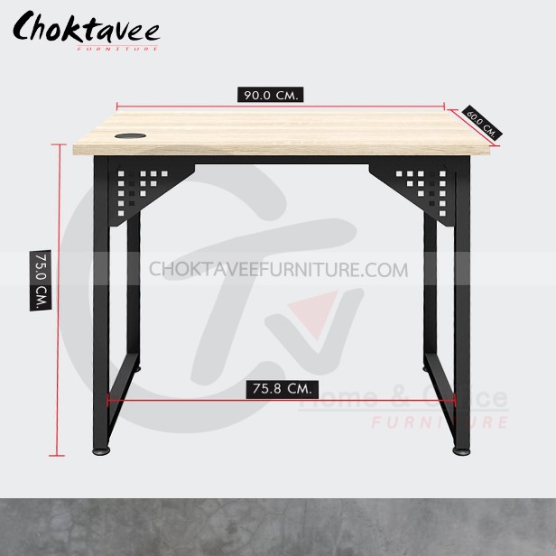 โต๊ะทำงาน-โต๊ะทำงานไม้-90cm-โล่ง-loft-series-รุ่น-chb-880022-su-collection