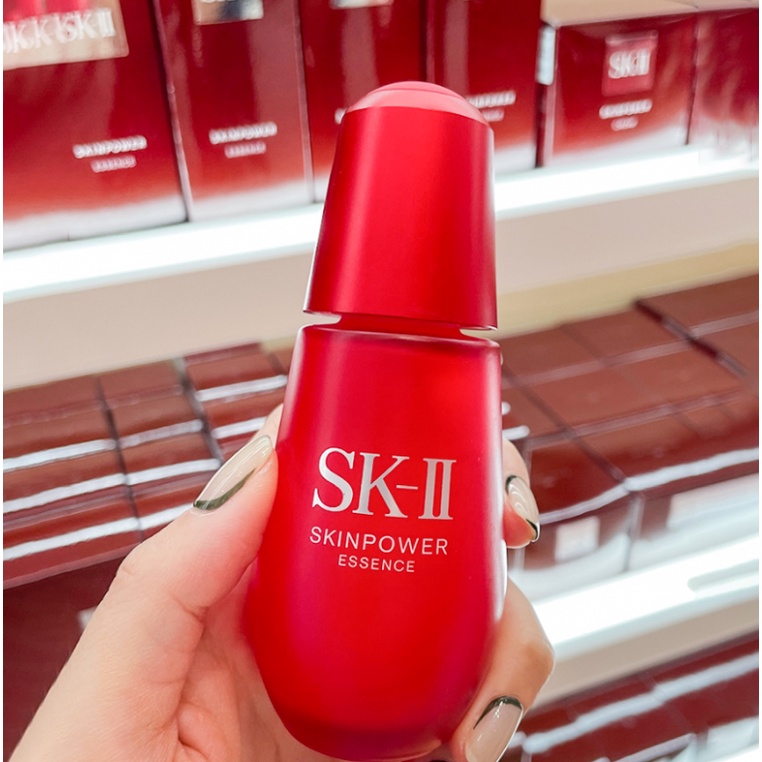 sk-ii-skii-เอสเซ้นบํารุงผิวหน้า-ขวดสีแดง-ขนาดเล็ก-ช่วยฟื้นฟูผิว-ซ่อมแซมรูขุมขน-sk2