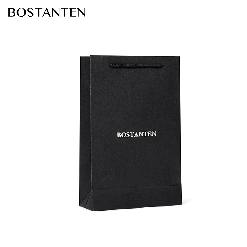 bostanten-ถุงของขวัญกระดาษ-ถุงกระดาษสีดำ