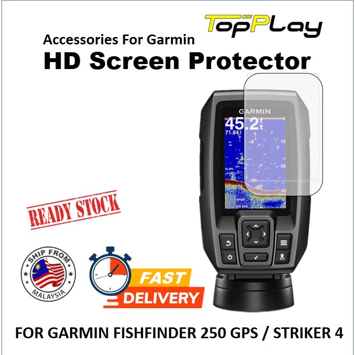 Garmin STRIKER PLUS 4 / VIVID 4cv Fishfinder Protective Hard Face Cover (Sun/Dust)