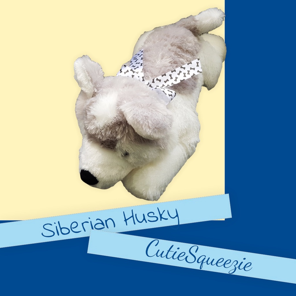 ตุ๊กตาหมาไซบีเรียนฮัสกี้-ลืมตา-แบบผ้าขน-siberian-husky-fur-opened-eyes-stuffed-animal