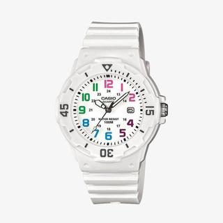 ภาพหน้าปกสินค้า[ประกันร้าน] CASIO นาฬิกาข้อมือผู้หญิง รุ่น LRW-200H-7BVDF-S Standard White Dial White ที่เกี่ยวข้อง