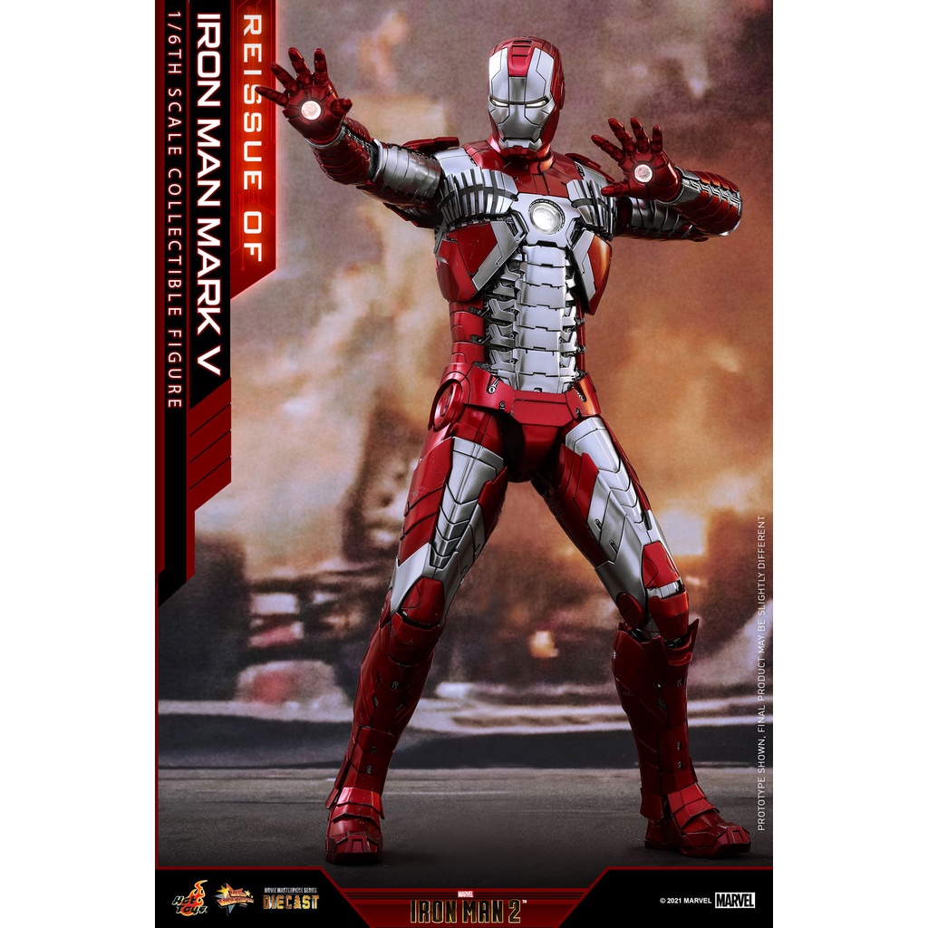 พร้อมส่ง-ฟิกเกอร์-hot-toys-mms400d18-1-6-iron-man-2-iron-man-mark-v-reissue