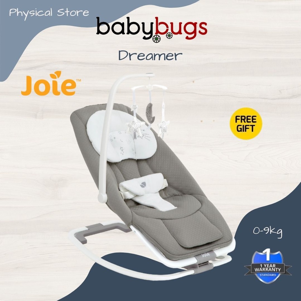 Joie Dreamer Rocker - ทารกแรกเกิดถึง 9 กก. (โยก) 9-5 กก. (เก้าอี้ ...