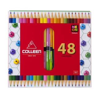 ภาพหน้าปกสินค้าสีไม้ Colleen คลอลีน 48 สี 24 แท่ง ที่เกี่ยวข้อง