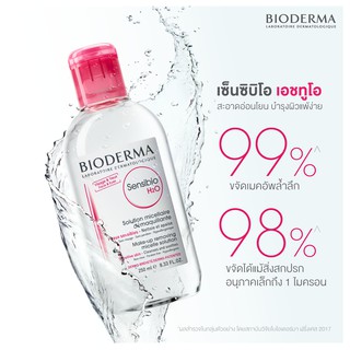 Bioderma Sensibio Cleansing Water 500 ml. สำหรับผิวบอบบาง