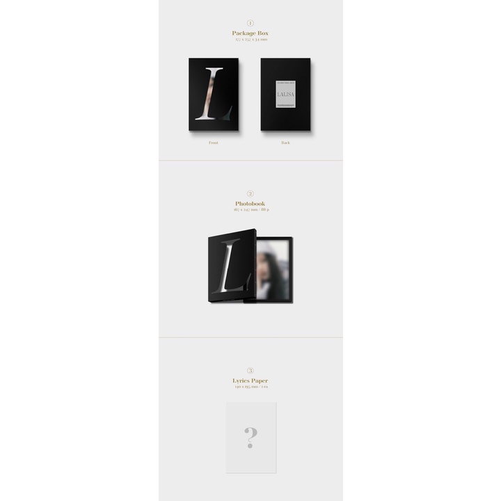 ภาพหน้าปกสินค้าพร้อมส่ง  อัลบั้ม LISA FIRST SINGLE ALBUM LALISA (ALBUM / KiT ALBUM) จากร้าน taehan_official บน Shopee
