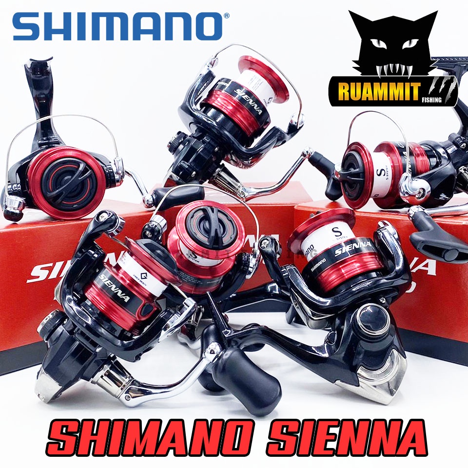 รอกสปินนิ่ง SHIMANO SIENNA 500/1000/2000/2500/2500HG/C3000/4000 FG 2019 ...