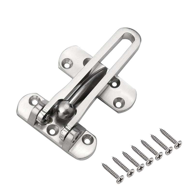 【KUKU * 】 Swing Bar Door Guard Lock Security Door Clasp Home Safety ...