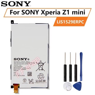 แบต แท้ Sony Xperia Z1 Mini D5503 ZLIS1529ERPC 2300mAh พร้อมชุดถอด ประกัน 3 เดือน