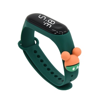 นาฬิกาไอโม่นาฬิกาเด็ก 2022 ใหม่นาฬิกา LED นาฬิกาอิเล็กทรอนิกส์เด็กสร้อยข้อมือกันน้ำพลาสติก Touch Watch SF5340