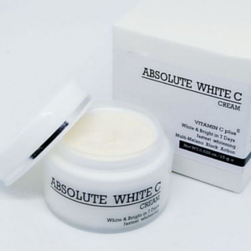 ครีมหน้าใสabsolute-white-cream-ลดสิว-ลดฝ้า-หน้าขาวใส