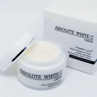 ครีมหน้าใสAbsolute white cream ลดสิว ลดฝ้า หน้าขาวใส