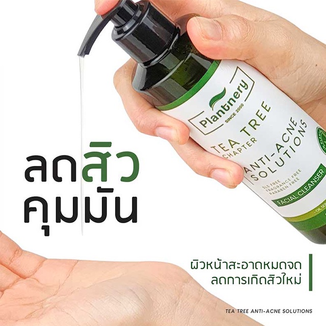 plantnery-tea-tree-facial-cleanser-เจลล้างหน้า-ที-ทรี-สูตรลดสิว-ควบคุมความมัน-บอกลาปัญหาสิว-ขนาด-250-ml