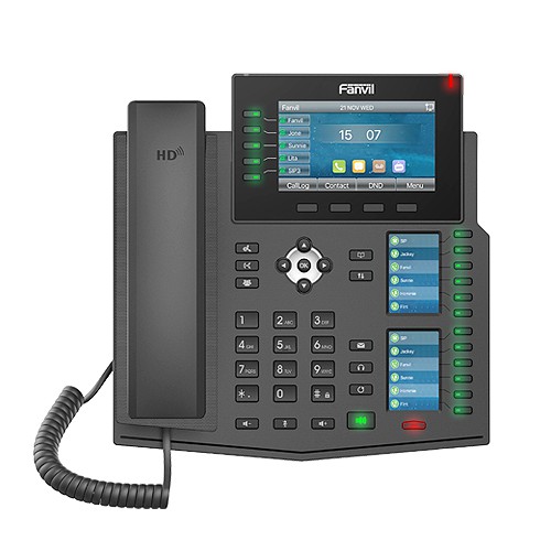 fanvil-x6u-enterprise-ip-phone-poe-20-sip-5-lines-โทรศัพท์ไอพี