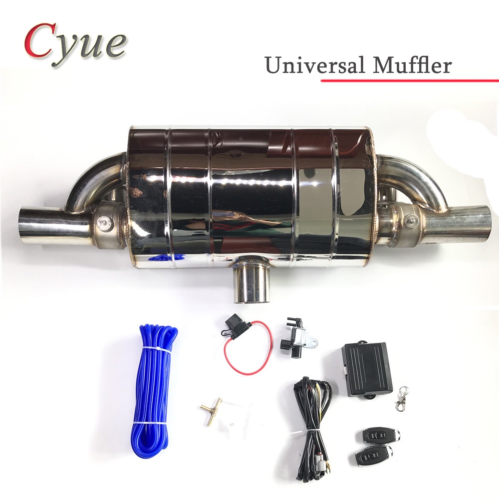 Car exhaust pipe Vacuum pump Variable Valve Mufflers Remote control