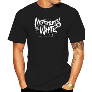 T-shirt  เสื้อยืด ผ้าฝ้ายแท้ พิมพ์ลาย GilDan Motionless In Graveyard Shift สําหรับผู้ชายS-5XL