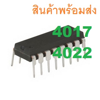 CD4017BE CD4022BE 4017 4022 CMOS | Shopee Thailand