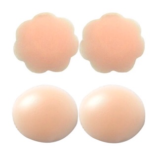 สินค้า Nipple Silicone Pad แผ่นซิลิโคนแบบกาว ปิดกันโป๊ แผ่นปิดหัวนม