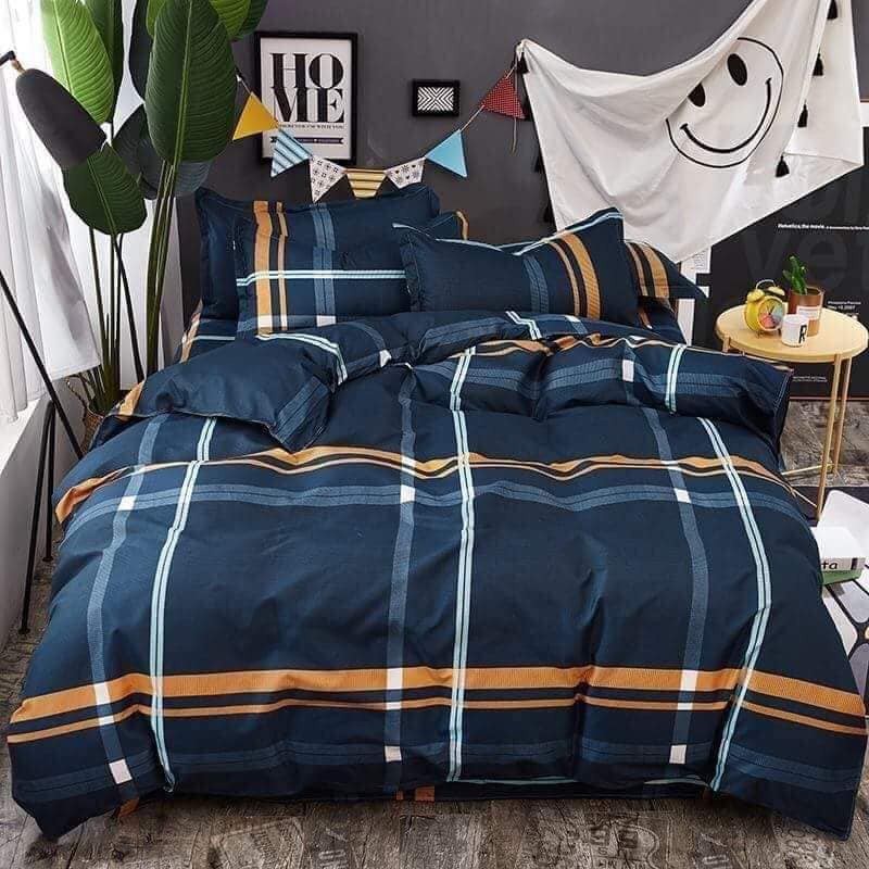 ผ้าปูที่นอน6ฟุต-5ฟุต-3-5ฟุต-ผ้าปูที่นอน-fitted-sheet-รัดมุม-เตียงสูง12นิ้ว-ลายผ้านวม-mix