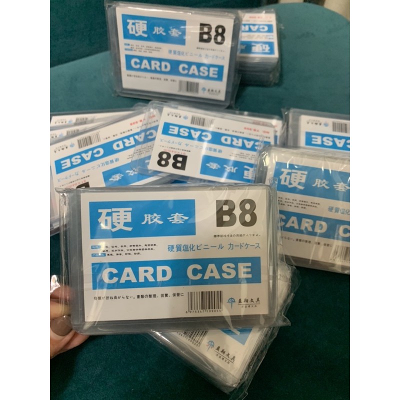 ภาพสินค้าเคสการ์ดแท้ B8 เคสใส่การ์ด card case korean 1 แพ็คมี 10 ชิ้น เฟรมการ์ดใส การ์ดnct tresture เกาหลี จากร้าน enjoy_eatmore บน Shopee ภาพที่ 2
