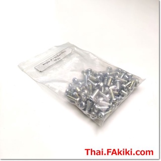 JP + M5x10 Zinc coating Screw ,สกรูชุบซิงค์ สเปค 1 bag = 100 pcs. ,Other