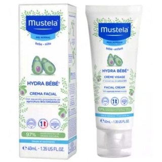 Mustela Hydra Baby Facial Cream 40mlจาก ฝรั่งเศส​