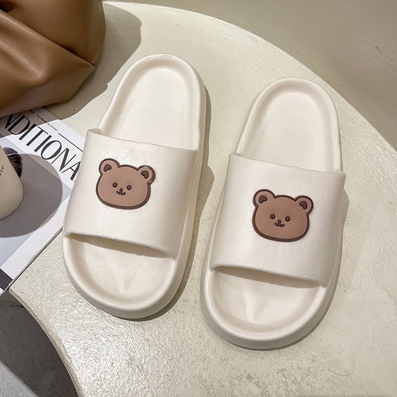 ภาพสินค้าLGShoes รองเท้าแบบสวมสีสันสดใส พร้อมหน้าน้องหมีสุดน่ารัก พื้นนุ่มใส่สบาย ในราคาสบายกระเป๋า จากร้าน lg188367748 บน Shopee ภาพที่ 3