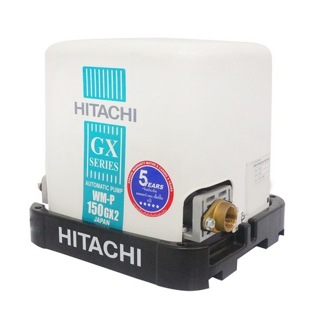 hitachi-ปั๊มน้ำอัตโนมัติแรงดันคงที่-ฮิตาชิ-ขนาด-150-วัตต์-รุ่น-wm-p150gx2