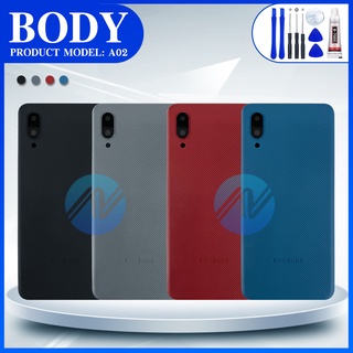 Body บอดี้ A02 ชุดบอดี้ เคสกลาง+ฝาหลัง Body A02 💥แถมชุดไขควง+กาว