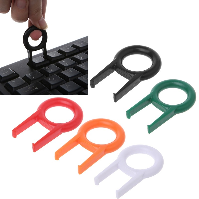ภาพหน้าปกสินค้าอุปกรณ์เสริมคีย์บอร์ด ที่ดึงฝาครอบปุ่มพลาสติก แปรงทำความสะอาดคีย์บอร์ดแบบกลไก คลิปหนีบคีย์บอร์ด แหนบ Mechanical Keyboard