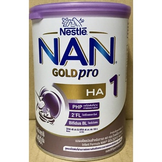 สินค้า นมผง NAN HA1 Gold Pro 400 g x 1 กระป๋อง( HA 1 )