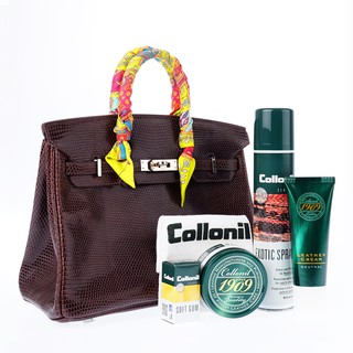 Collonil Exotic Set โคโลนิลเซ็ทน้ำยาดูแลหนังสัตว์เลื้อยคลานสำหรับรองเท้าและกระเป๋า