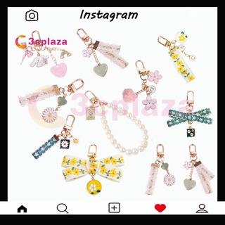 🌟3C🌟NPJ03 Fashion Cute Keychain Car Key Ring Women Cartoon PVC Animal Panda Key Chain Lanyard Handbag Accessories Trinket Holiday gift