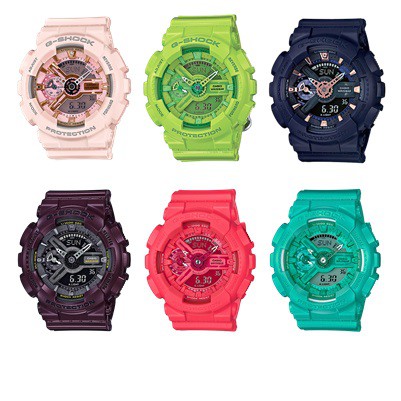 GShock mini GMA S110 Series GMA S110NP 8 GMA S110CM GMA S110VC GMA S110CC 3 GMA S110MP