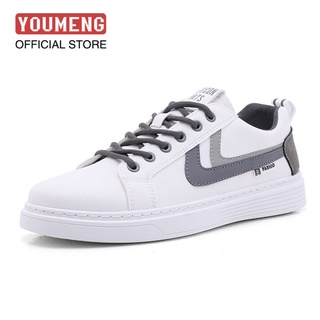 Mens Shoes 2022 New Style Leather Sneakers White Sports Casual Running