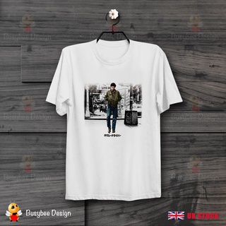 เสื้อยืดผ้าฝ้ายพิมพ์ลาย เสื้อยืด พิมพ์ลายโปสเตอร์ภาพยนตร์ De Niro Taxi 70S สไตล์ญี่ปุ่น DIY 2022