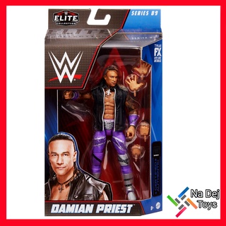 Mattel WWE Elite Damian Priest 6" Figure มวยปลํ้า อิลิท เดเมียน เพรสท์ ค่ายแมทเทล ขนาด 6 นิ้ว ฟิกเกอร์