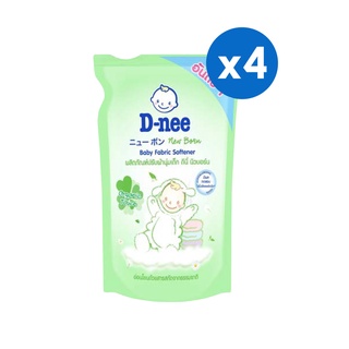 ภาพหน้าปกสินค้า[4ชิ้น]D-Nee Newborn ผลิตภัณฑ์ปรับผ้านุ่มเด็ก กลิ่น Organic Touch สูตรสำหรับผิวบอบบางพิเศษ ถุงเติม 600 มล. ซึ่งคุณอาจชอบสินค้านี้