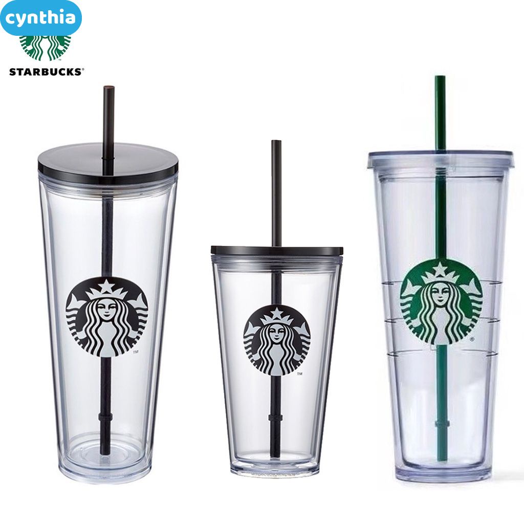 starbucks-ถ้วยกาแฟแก้วกาแฟแบบสองหลอดขนาด-710-473-มล-2021