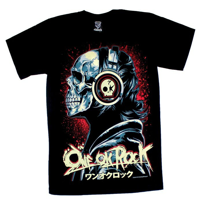 เสื้อยืดโอเวอร์ไซส์เสื้อยืดผ้าฝ้าย-15r246-ลาย-nts-one-ok-rock-japanese-tokyo-heavy-metal-rock-band-limited-edition-ใหม่