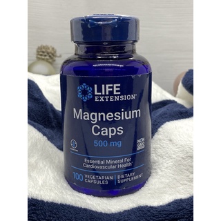 ภาพขนาดย่อของภาพหน้าปกสินค้าโค้ดลดเพิ่มSSPZCV พร้อมส่ง Life Extension Magnesium Caps 500mg แมกนีเซียมลดการเกิดลิ่มเลือดEXP08/2023 จากร้าน swiss_pharmacy บน Shopee ภาพที่ 1