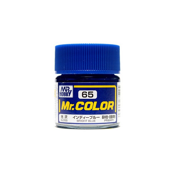 Mr.Hobby Mr.Color C65 Bright Blue Gloss (10ml) 4973028635225 (สี ...