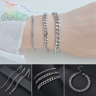 สร้อยข้อมือโชคเกอร์ โซ่หนา โลหะผสม สไตล์ฮิปฮอป วินเทจ ไม่จางหาย เครื่องประดับ ของขวัญ สําหรับผู้ชาย ผู้หญิง