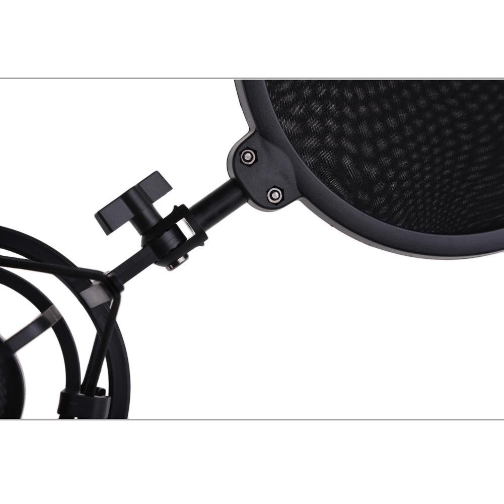 ภาพสินค้าDECEBLE Microphone Mic Professional Shock Mount with Pop Shield Filter Screen จากร้าน deceble.th บน Shopee ภาพที่ 6