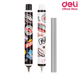 Deli S448 Mechanical Pencil Lead 0.5mm ไส้ดินสอกด HB (คละสี 1 ชิ้น) ดินสอ เครื่องเขียน ดินสอกด ไส้ดินสอHB ไส้ดินสอแบบกด