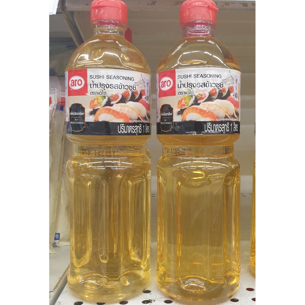 น้ำปรุงรสข้าวซูชิ ตราเอโร่ 1 ลิตร ARO Sauce Sushi 1Lite | Shopee Thailand