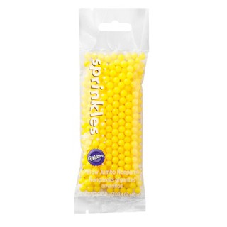 Wilton น้ำตาลตกแต่ง วิลตั้น Nonpareils Sprinkles - Yellow