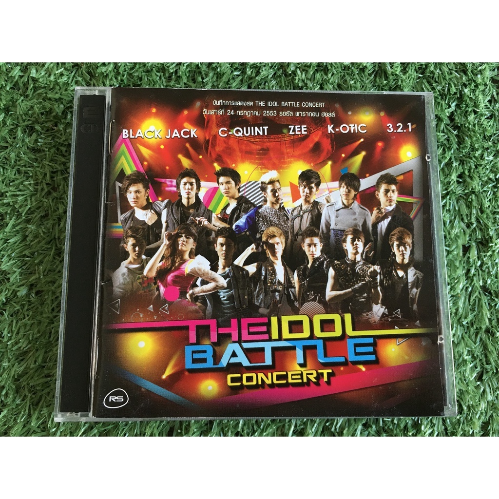 vcd-คอนเสิร์ต-the-idol-battle-concert-black-jack-k-otic-3-2-1-zee-c-quuint